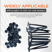 Versatile Durable Nylon Cable Tie Buckles - Perfect for Home, Office, Workshop, and Outdoor Use!