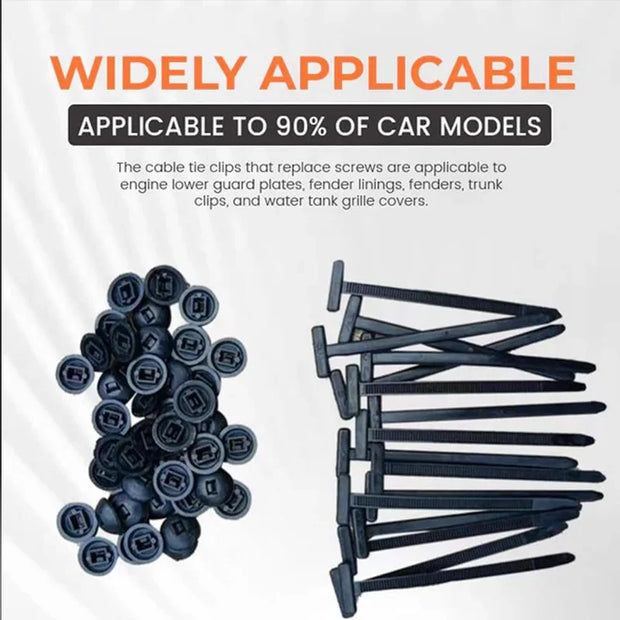 Versatile Durable Nylon Cable Tie Buckles - Perfect for Home, Office, Workshop, and Outdoor Use!