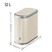 Smart Touchless Trash Can - Waterproof Sensor Bin for Bathroom & Kitchen