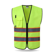 High Visibility Reflective Safety Vest for Outdoor Sports, Motorcycle, and Cycling