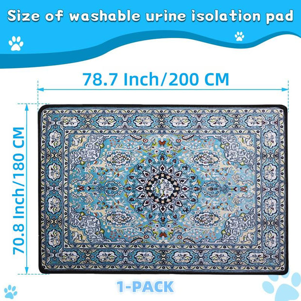 Super Absorbent Washable Dog Pee Pads - Waterproof, Leak-Proof & Non-Slip Reusable Puppy Training Pads for Easy Housebreaking