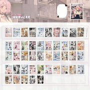 800Pcs Vintage-Inspired Retro Sticker Book for Creative Projects