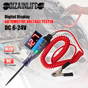 Versatile 6V-24V Car Truck Voltage Circuit Tester - Auto Diagnostic Probe & Light Bulb Measuring Tool