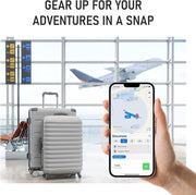 Smart Tag Air Tracker - Waterproof GPS Luggage & Item Locator for Apple Find My (iOS Only)