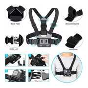 Ultimate Action Camera Strap Set with Phone Clip - Durable Mount for GoPro, Smartphones & Osmo Action - Universal Sports Camera Accessory for Adventure Enthusiasts