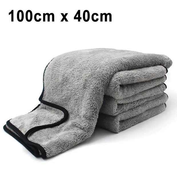 Ultra-Soft SEAMETAL Microfiber Car Washing Towels - High Absorbency Drying Cloth for Perfect Car Detailing