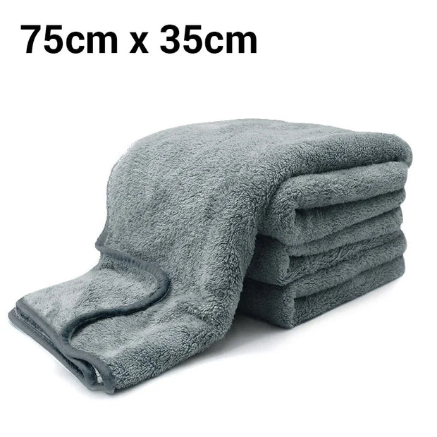 Ultra-Soft SEAMETAL Microfiber Car Washing Towels - High Absorbency Drying Cloth for Perfect Car Detailing