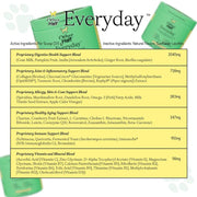 Other Half Everyday Clean Dog Multivitamin - 45 Essential Ingredients for Optimal Health | 30 Convenient Scoops