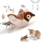 2025 Flapping Bird Cat Toy - Interactive Rechargeable Pet Exercise Toy with Lifelike Chirping Sounds - Perfect Gift for Cats and Puppies!.2025 Flapping Bird Cat Toy - Interactive Rechargeable Pet Exercise Toy with Lifelike Chirping Sounds - Perfect Gift for Cats and Puppies!