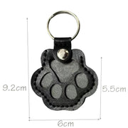4 Pack Creative Pet Hair Keychain Hangers - Unique Keepsakes for Cat and Dog Owners
