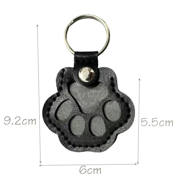 4 Pack Creative Pet Hair Keychain Hangers - Unique Keepsakes for Cat and Dog Owners