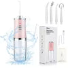 Ultrasonic Oral Irrigator | Professional IPX7 Waterproof Water Flosser. Deep Cleanse Water Flosser