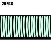 20pcs Luminous Reflective Wheel Hub Stickers - Enhance Night Visibility for Cars, Bikes & Motorcycles