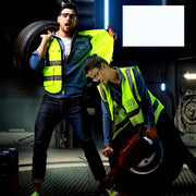 High Visibility Reflective Safety Vest for Outdoor Sports, Motorcycle, and Cycling