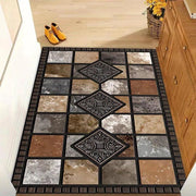 Super Absorbent Diatom Mud Bathroom Mat – Quick-Dry Non-Slip Rug for Bathroom, Shower, Entryway & Kitchen – Soft & Washable Silica Mat