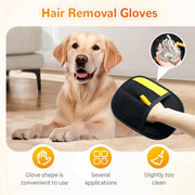 Ultimate Reusable Pet Hair Cleaning Glove - Effortless Fur Remover for Cats and Dogs, Multi-Purpose Grooming Tool for Home Use