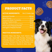 Wellix 260-Count Natural Dog Allergy Relief Chews - Soothing Itchy Skin & Ears with Immune Support