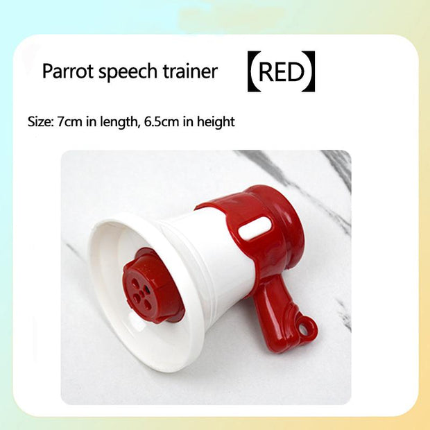 Ultimate Parrot Speech Trainer - Record, Repeat & Whistle for Monk Parrots, Sun Conures, Budgerigars & Cockatiels!