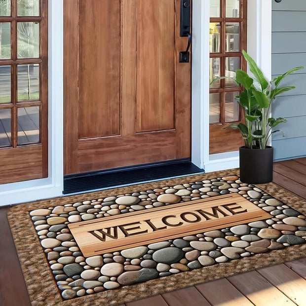 Super Absorbent Diatom Mud Bathroom Mat – Quick-Dry Non-Slip Rug for Bathroom, Shower, Entryway & Kitchen – Soft & Washable Silica Mat