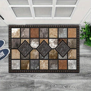 Super Absorbent Diatom Mud Bathroom Mat – Quick-Dry Non-Slip Rug for Bathroom, Shower, Entryway & Kitchen – Soft & Washable Silica Mat