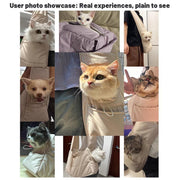 Hipipet Escape-Proof Quilted Sling Carrier - Stylish & Spacious Pet Bag for Cats & Small Dogs, Perfect for Outdoor Adventures