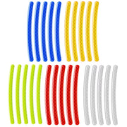 20pcs Luminous Reflective Wheel Hub Stickers - Enhance Night Visibility for Cars, Bikes & Motorcycles