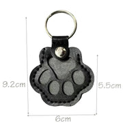 4 Pack Creative Pet Hair Keychain Hangers - Unique Keepsakes for Cat and Dog Owners
