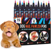 Quick Dry Dog Nail Polish Pens - Easy Application Pet Nail Polish for Dogs & Cats, Perfect Puppy Accessory Set.Quick Dry Dog Nail Polish Pens - Easy Application Pet Nail Polish for Dogs & Cats, Perfect Puppy Accessory Set